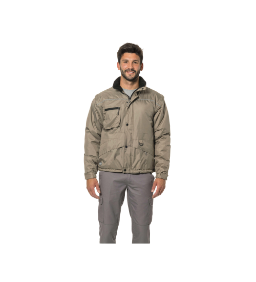 GIACCA NYLON BEIGE M/STAC.INT.PYLE - S