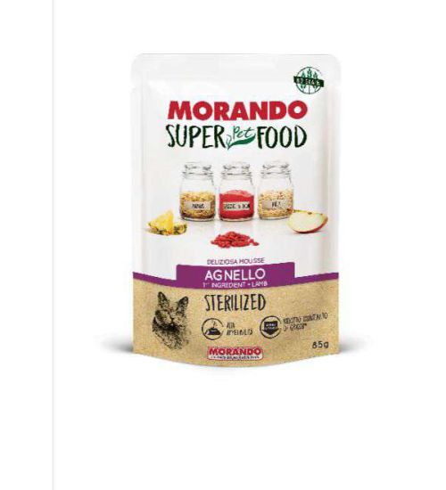 MORANDO SUPERFOOD ADULT MOUSSE AGNELLO 85 GR