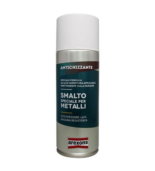 SMALTO SPRAY SPECIALE METALLI EFFETTO ANTICHIZZANTE ml. 400 - grigio chiaro